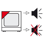 Abschaltbarer akustischer Alarm