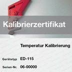 Kalibrierzertifikate + Validierung