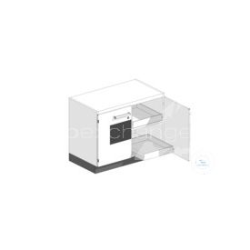Köttermann Säuren- und Laugenschrank PP 900x720x52
