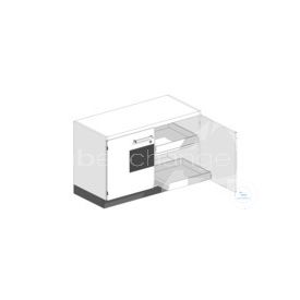 Köttermann Säuren- und Laugenschrank PP 1100x720x5