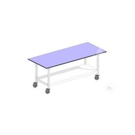 Köttermann Schwerlasttisch mit Rollen 1500x750, St
