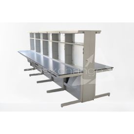 Köttermann Doppelarbeitsplatz, B450