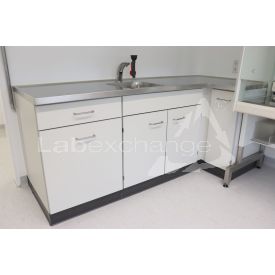 Hohenloher Spültisch L-Form